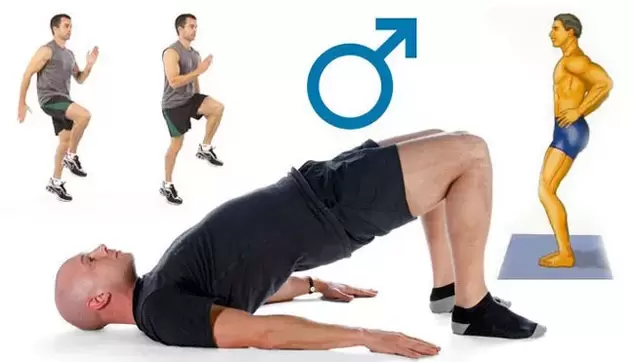 Fysisk træning vil hjælpe en mand effektivt at øge styrken